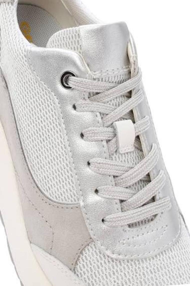 Geox Beyaz - Gümüş Kadın Sneaker D Spherıca EC13 A