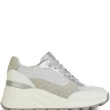 Geox Beyaz - Gümüş Kadın Sneaker D Spherıca EC13 A
