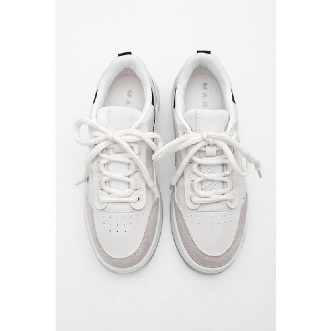 Marjin Kadın Sneaker Kalın Taban Spor Ayakkabı Loske