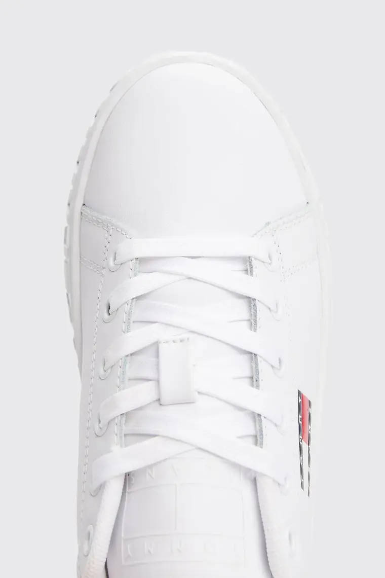 Tommy Hilfiger Tommy Jeans Kadın Beyaz Platform Sneaker