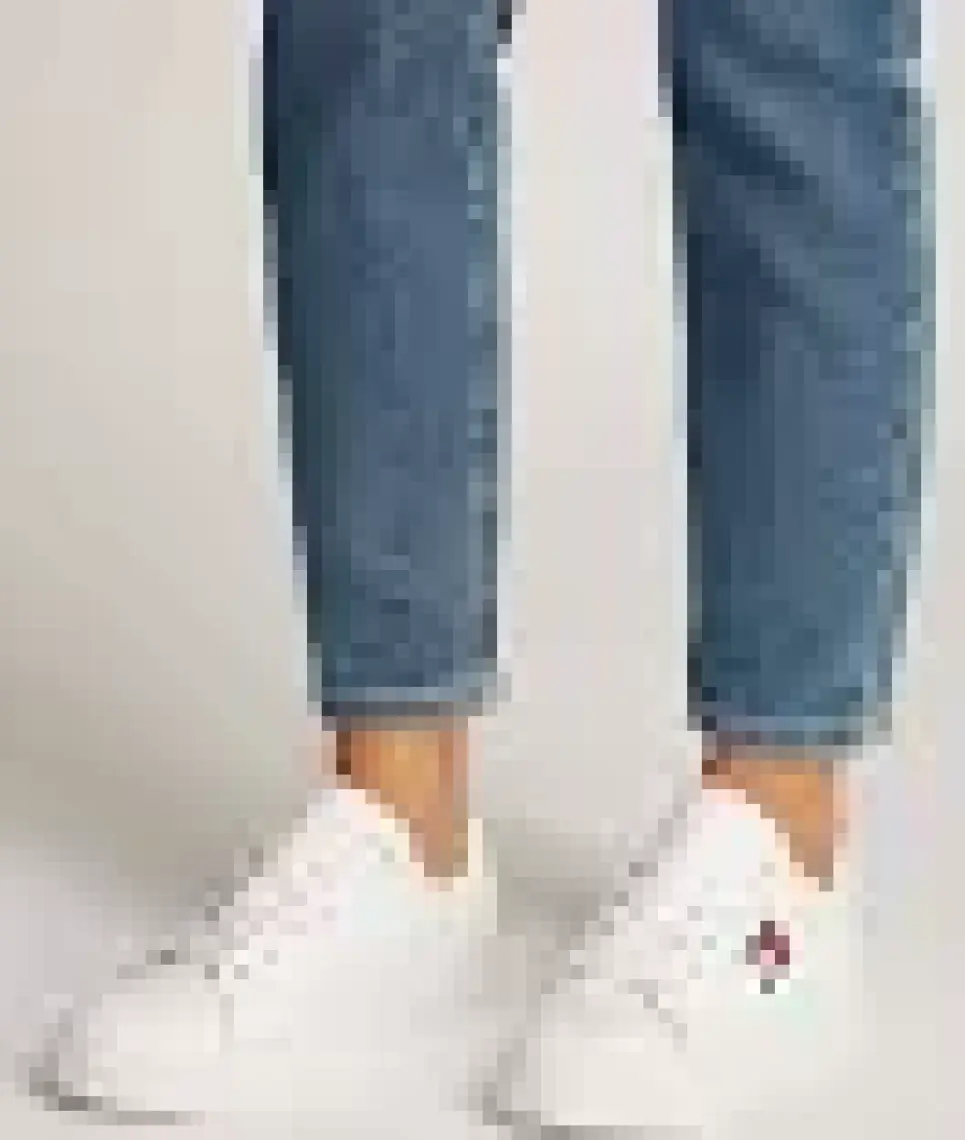 Tommy Hilfiger Tommy Jeans Kadın Beyaz Platform Sneaker