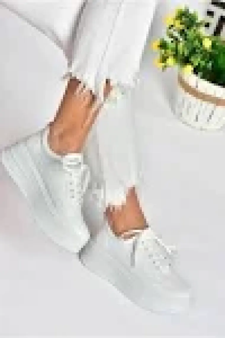Fox Shoes P274117509 Yükseknlı Kadın Spor Ayakkabı Sneakers