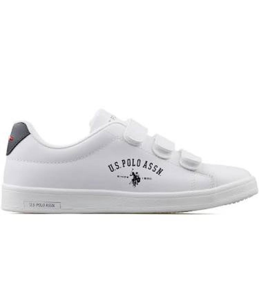 U.S. Polo Assn. Singer Gsn 3fx Beyaz Cırtlı Sneaker Ayakkabı