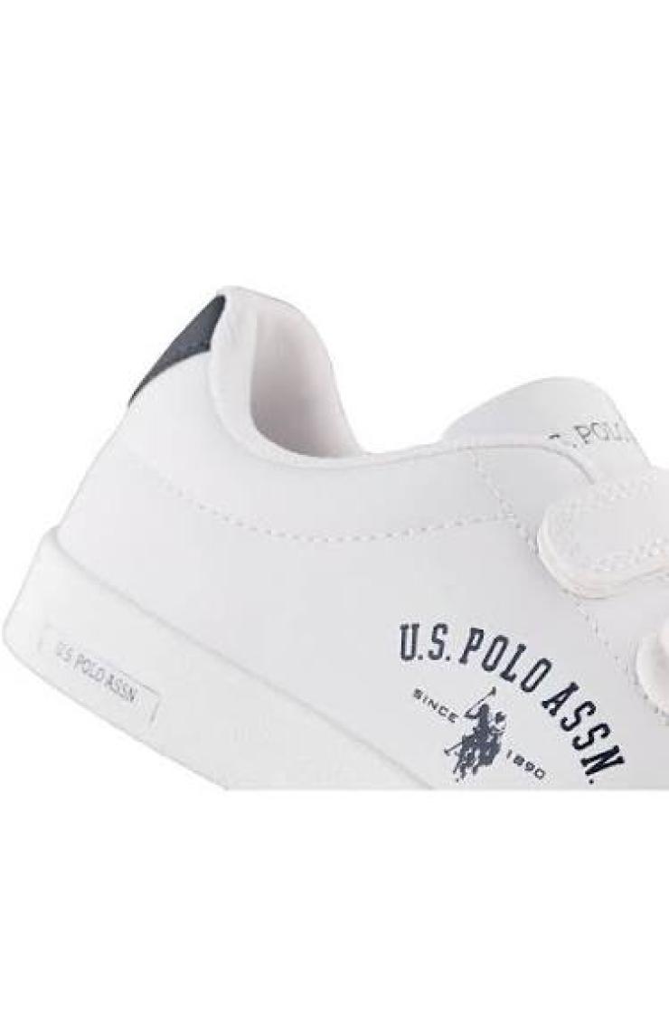 U.S. Polo Assn. Singer Gsn 3fx Beyaz Cırtlı Sneaker Ayakkabı