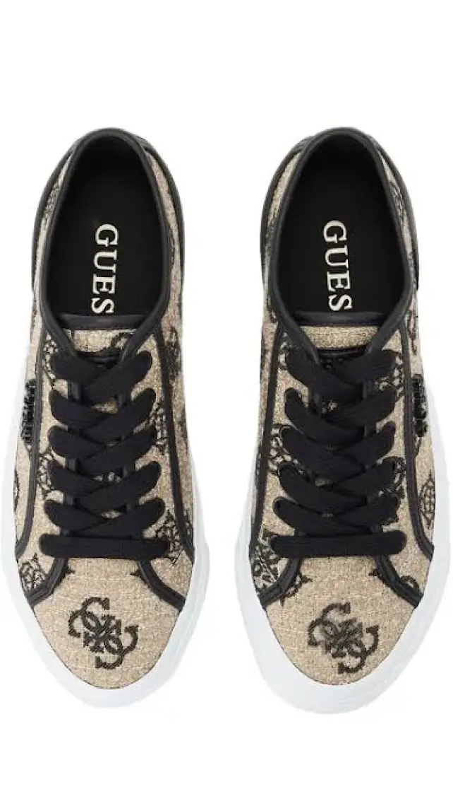 Guess Jelexa7 4g Logolu Sneaker Ayakkabı FLJJX7FAL12 Bayan Ayakkabı Fljjx7 FAL12 Whıte