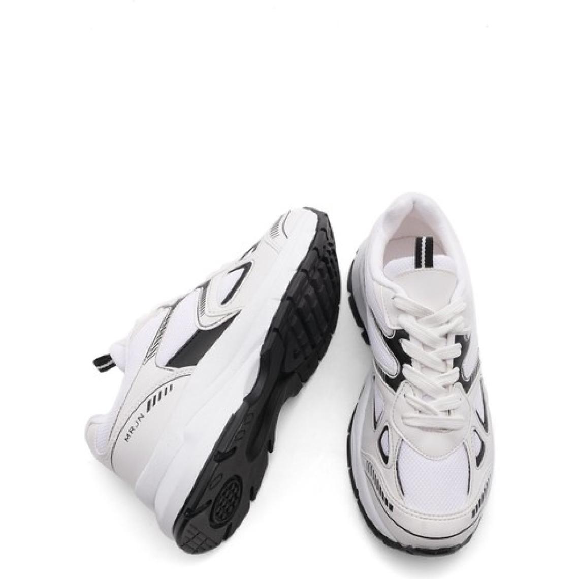 Marjin Kadın Sneaker Yüksek Taban Bağcıklı Spor Ayakkabı Nevila