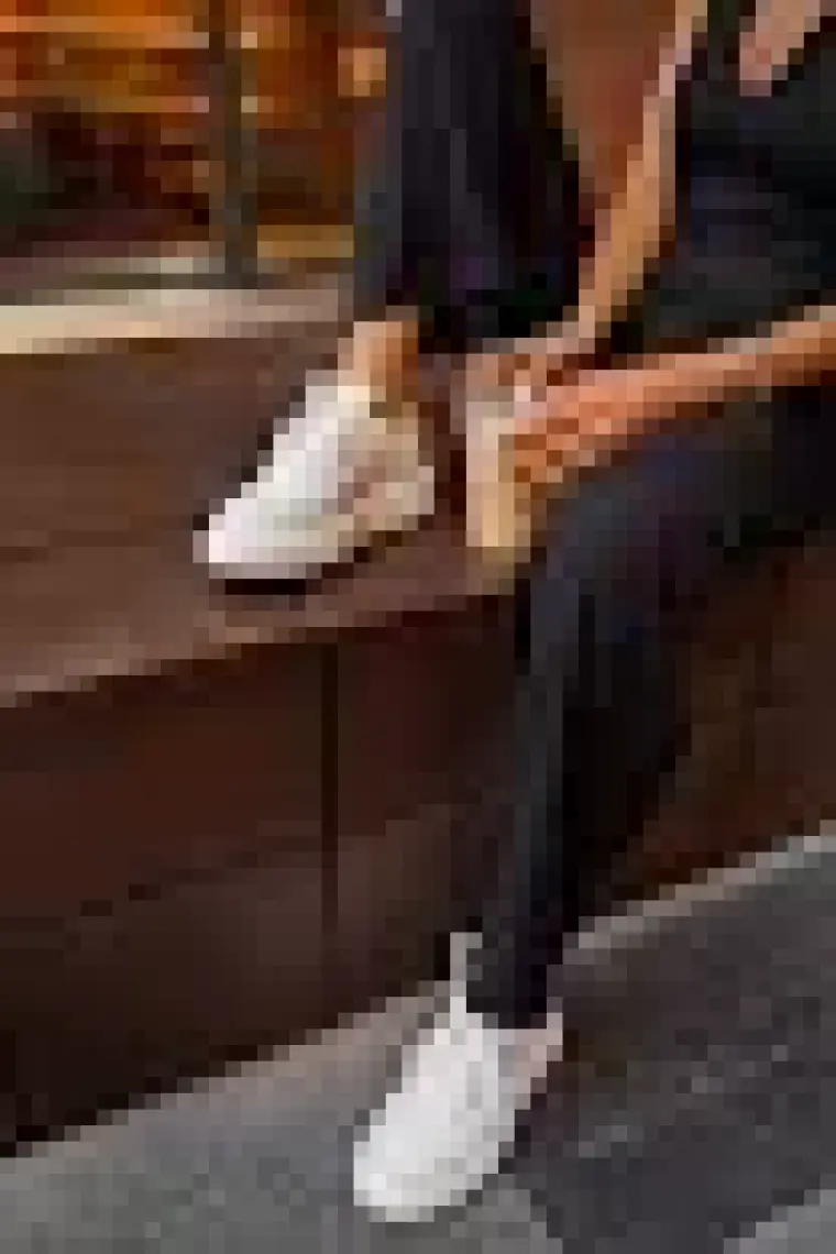 Marjin Kadın Sneaker Spor Ayakkabı Kalın Taban Bağcıklı Azin