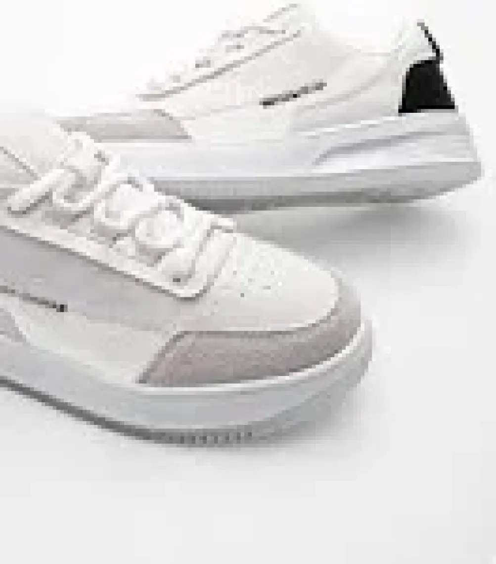 Marjin Kadın Sneaker Kalın Taban Spor Ayakkabı Loske