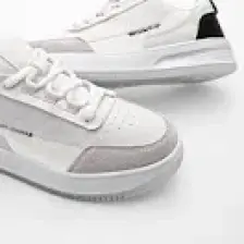 Marjin Kadın Sneaker Kalın Taban Spor Ayakkabı Loske