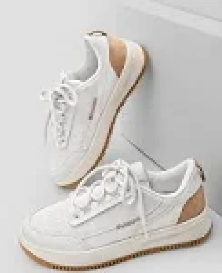 Marjin Kadın Sneaker Kalın Taban Spor Ayakkabı Loske
