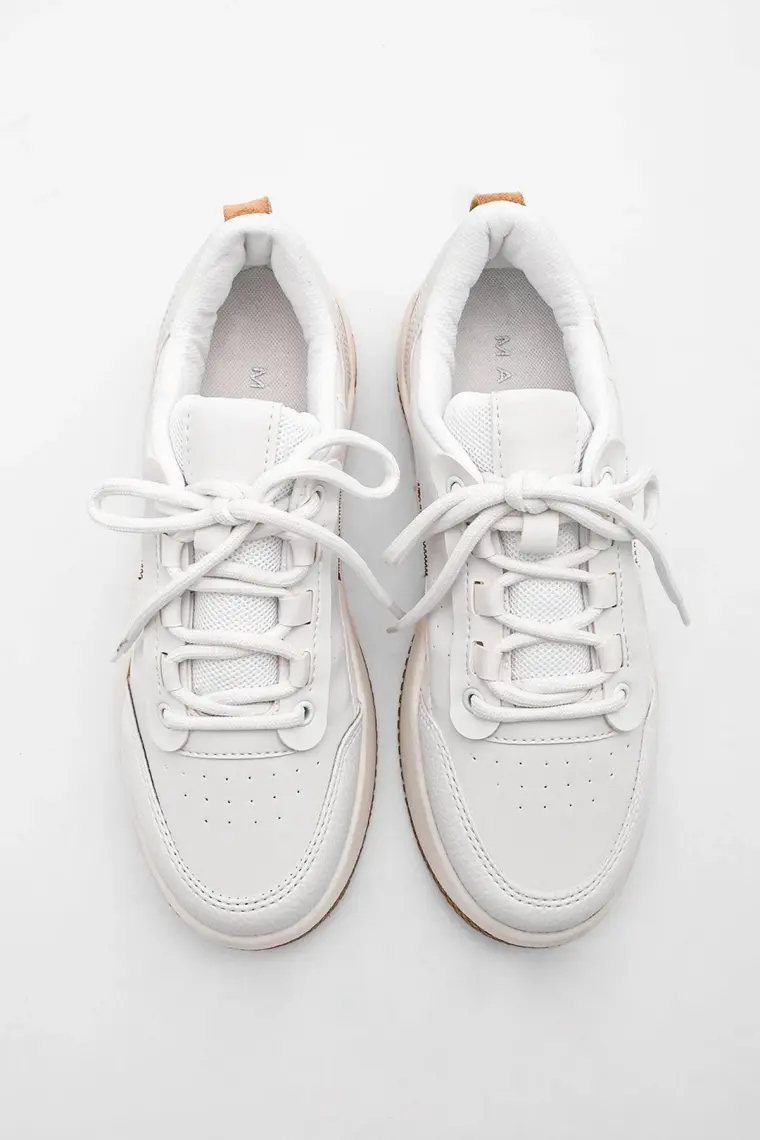 Marjin Kadın Sneaker Kalın Taban Spor Ayakkabı Loske
