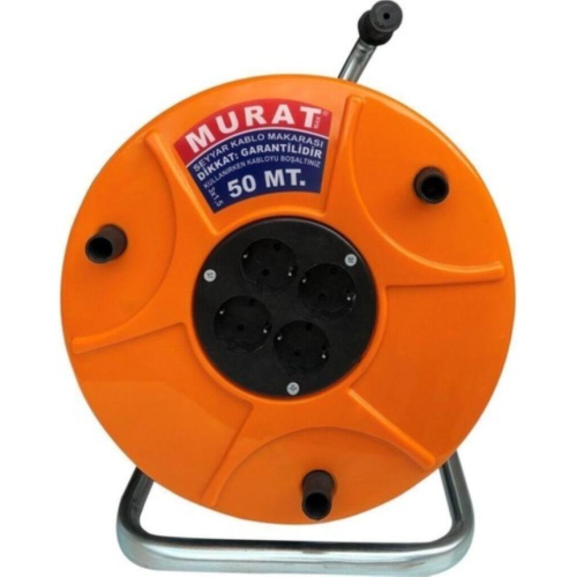 Murat Kablo 3x2,5 50 mt Kablolu Makara