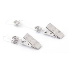 3536 Kart Klipsi Metal Maşalı Şeffaf Tekli (1 Adet)