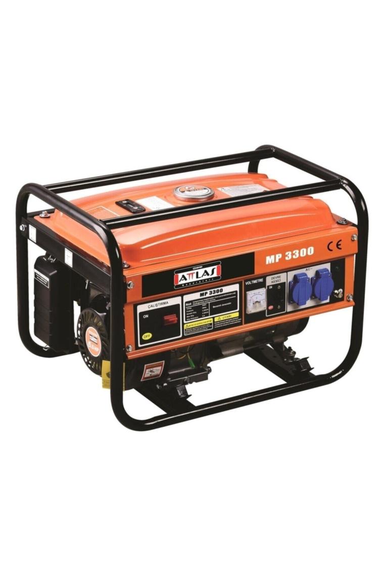 Mp 3300 3 Kva Ipli Benzinli Jeneratör 2750w 13 Lt