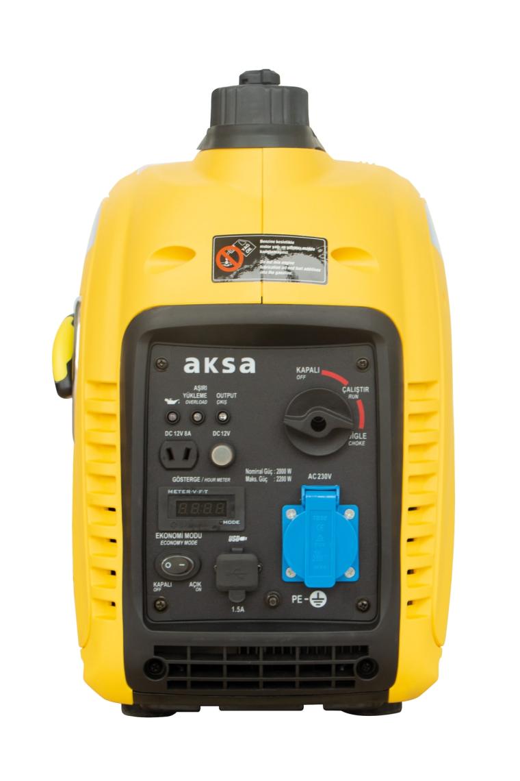 AAP 2200i 2.2 kVA Benzinli Sessiz Invertörlü Portatif  Jeneratör