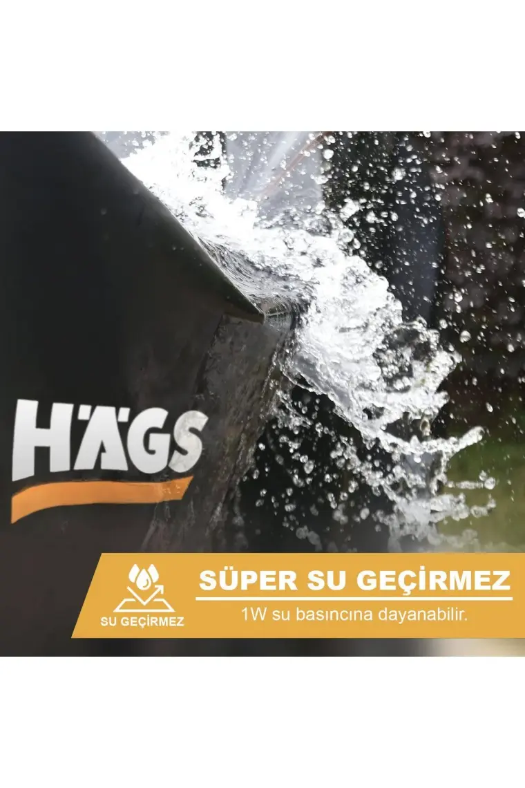 Haegs Bahçe Mobilyası Örtüsü, 200-160-74cm, Su Geçirmez, Dış Mekan Masa Ve Sandalye Örtü Branda Gri