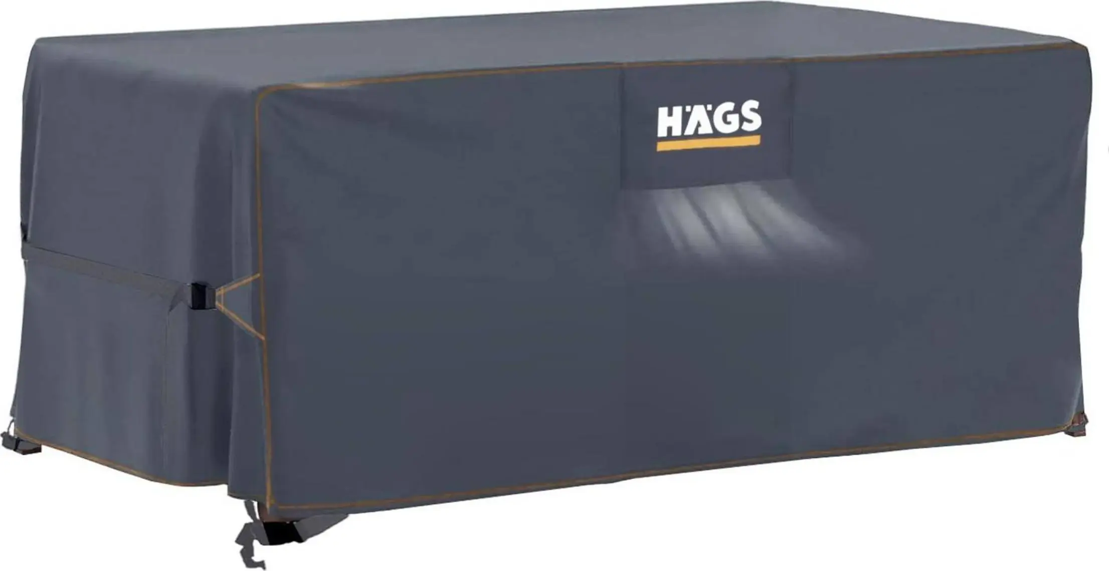 Haegs Bahçe Mobilyası Örtüsü, 200-160-74cm, Su Geçirmez, Dış Mekan Masa Ve Sandalye Örtü Branda Gri