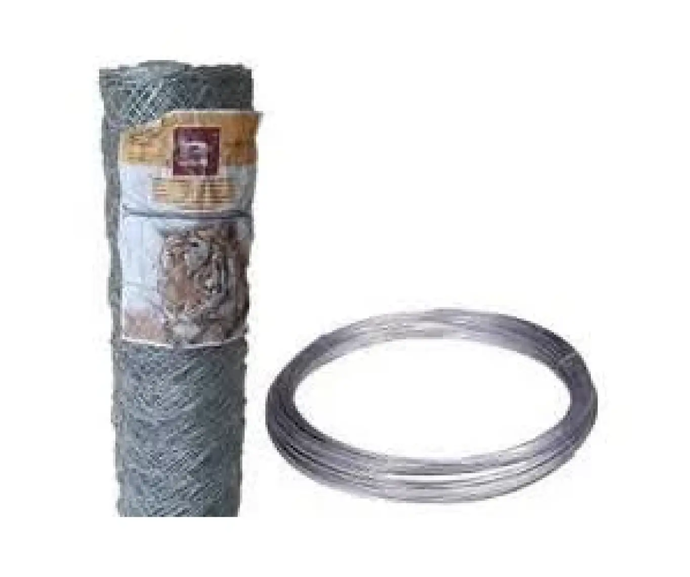 Ticaretjet - Bahçe Tel Örgü + Gerdirme Teli 2'li Seti 1.50 x 20 Metre