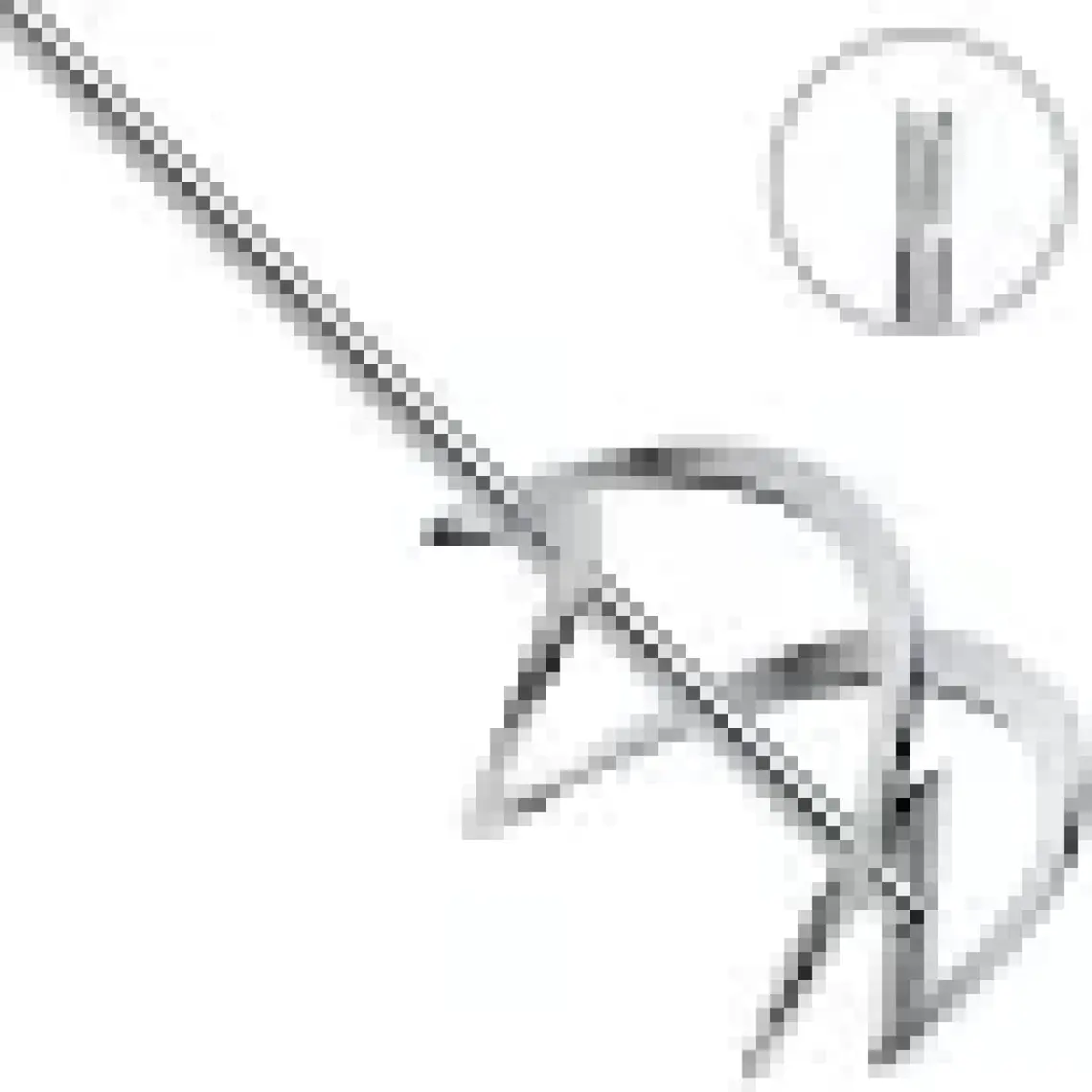 UGR Sds Plus Boya Alçı Karıştırıcı Mikseri 80X450 cm