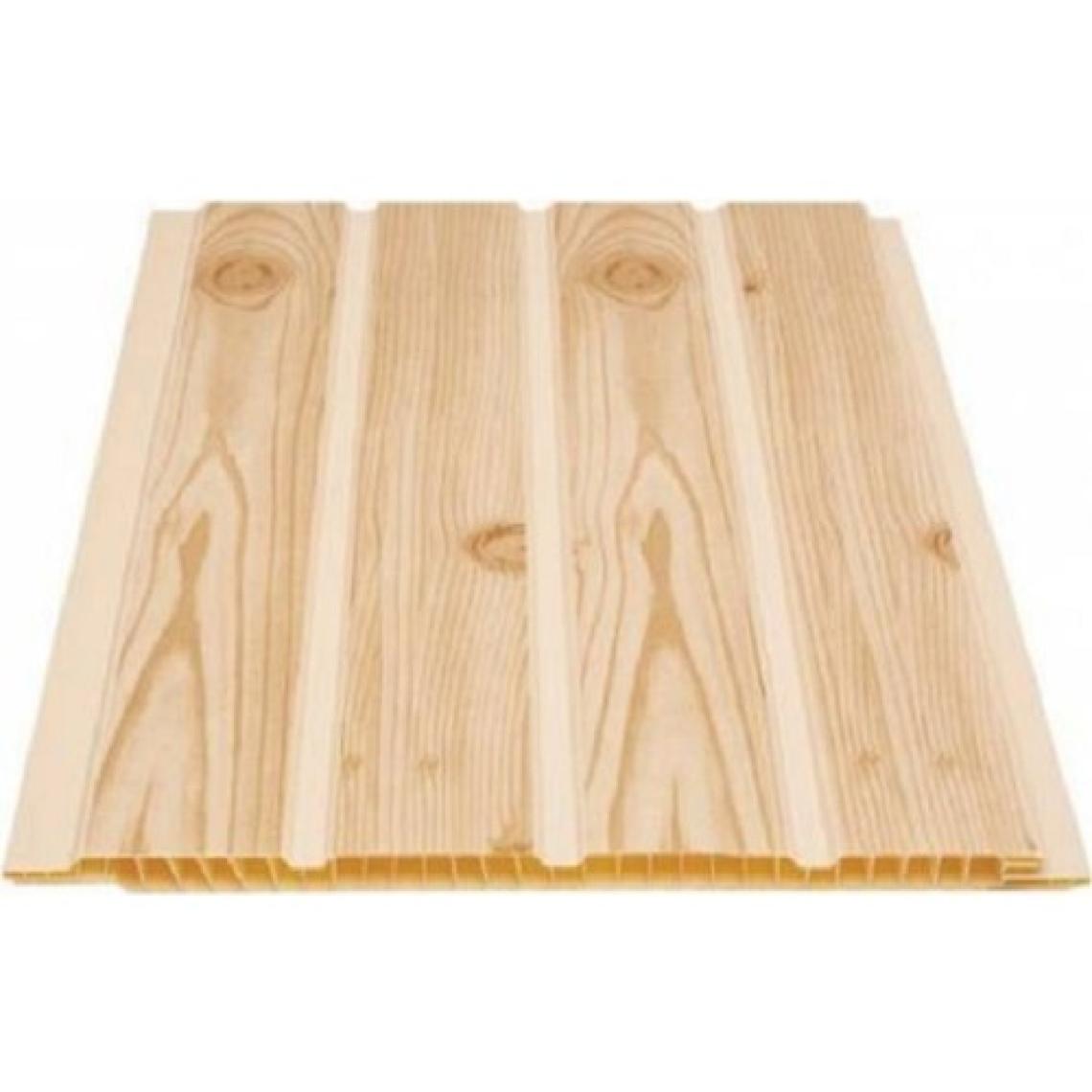 Büker Plastik fugalı Fındık Plastik Pvc Duvar Tavan Lambiri  10'lu 20 cm x 3 Metre 6 Metrekare