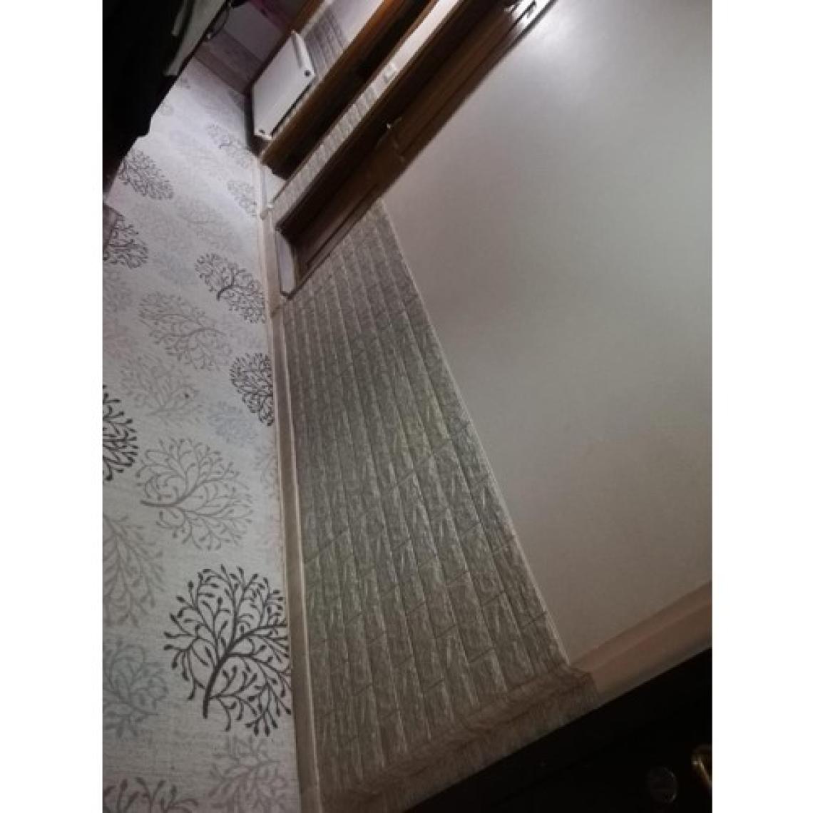 Renkli Duvarlar 70X77CM 1 Adet  Çizgili Gri Tuğla Arkası Yapışkanlı Esnek Silinebilir Duvar Kağıdı Paneli