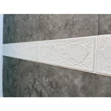 Renkli Duvarlar Kendinden Yapışkanlı 10 Adet 7-70 cm Beyaz Tuğla Desen Bordür