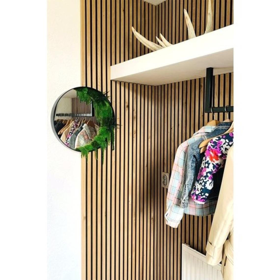 Detay Poliuretan Mdf Ahşap Akustik Duvar Paneli 100 x 280 cm ( Safir Meşe )