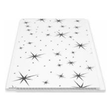 Büker Plastik Siyah Yıldızlı Plastik Pvc Duvar Tavan Lambiri  10'lu 20 cm x 2,5 Metre  5 Metrekare