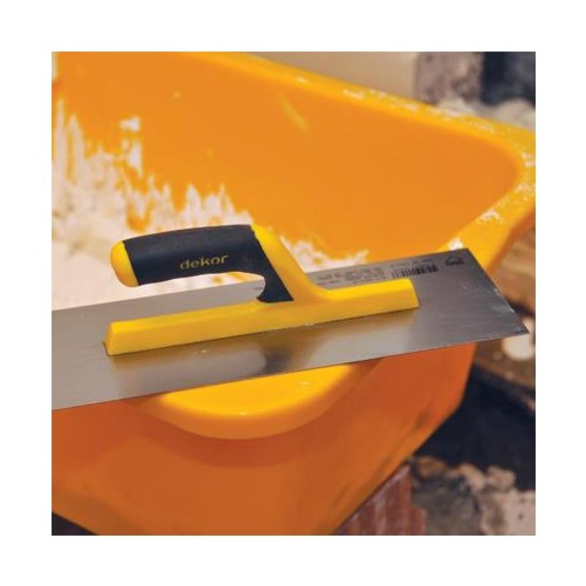Dekor 091 Alçı Malası Plastik Açık Saplı 30 Cm