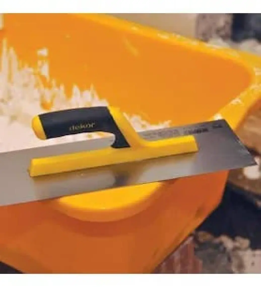 Dekor 093 Alçı Malası Plastik Açık Saplı 35 Cm