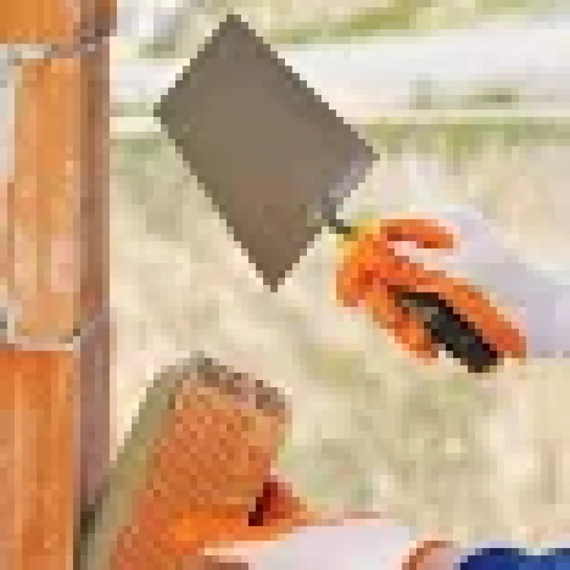 Dekor Duvarcı Malası Plastık Saplı Yay Çelıgı 16 Cm  381