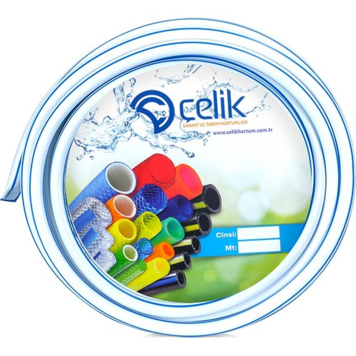 Çelik Turkuaz Su Hortumu 50 Metre (12.5 Mm) 50 Metre 8 kg