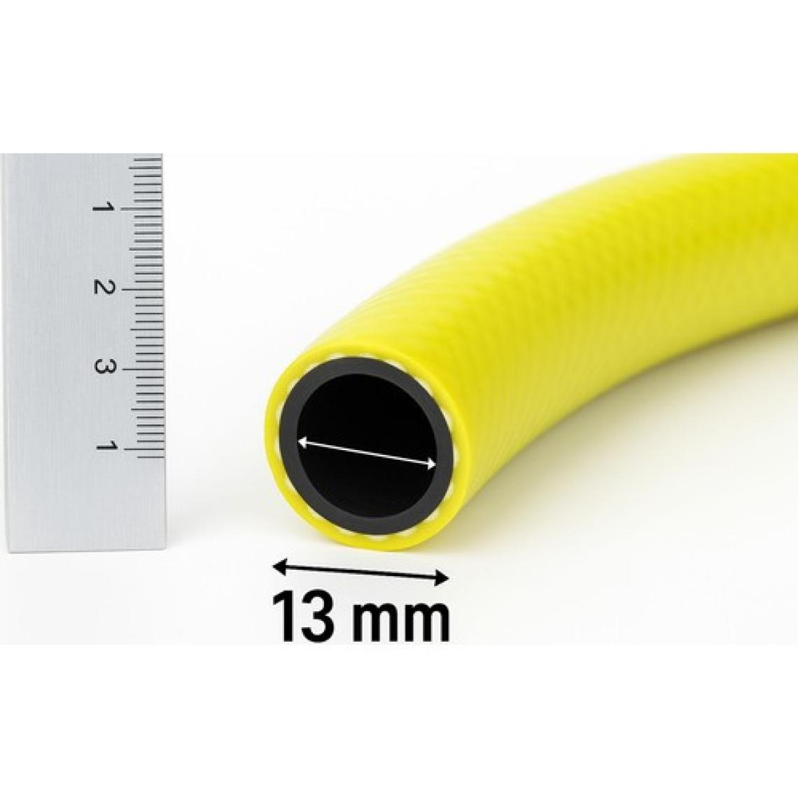 Toptancı Amca Kalın Takviyeli Bahçe Hortumu Zebra Ev Ofis Bahçe Market Tipi 1/2" 20 metre