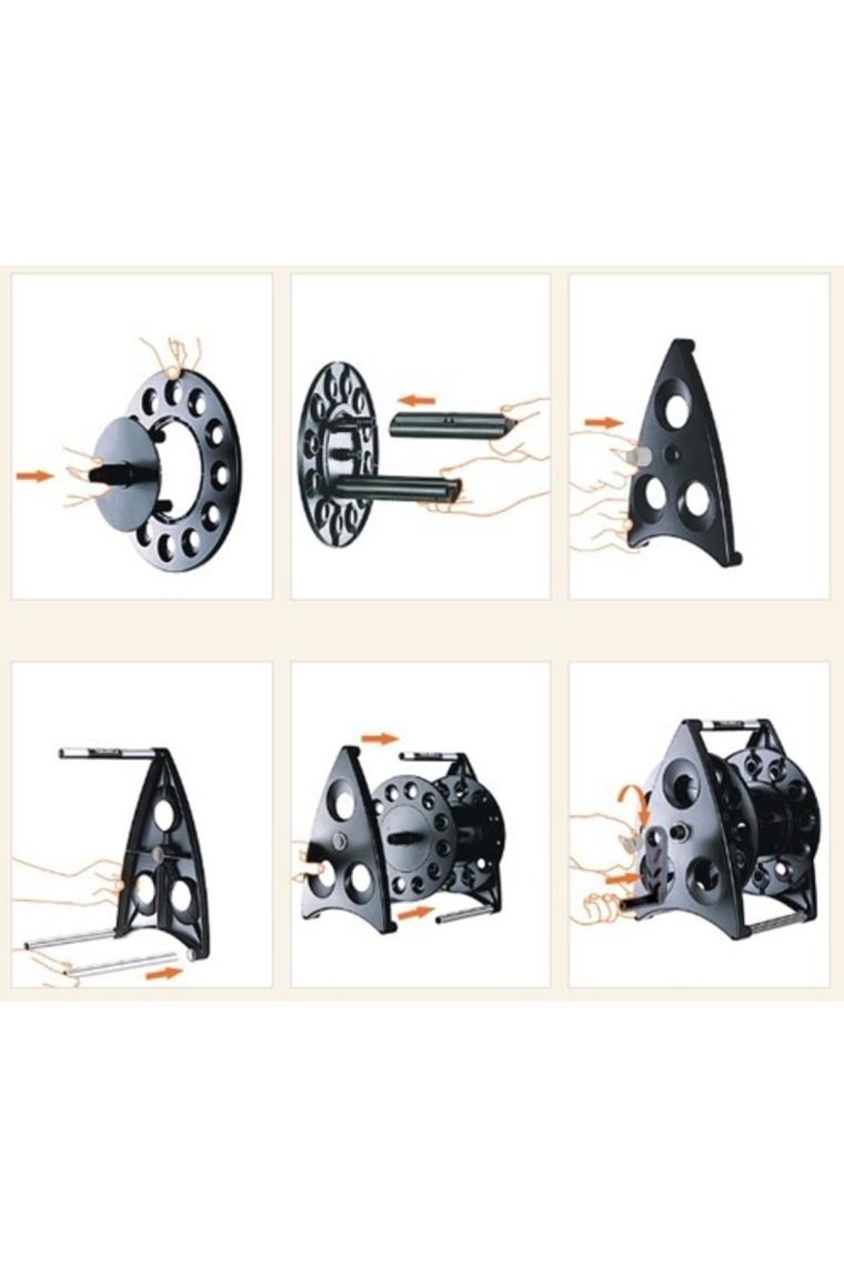 8921 Kıros Hortum Makarası 1/2" 40 Mt
