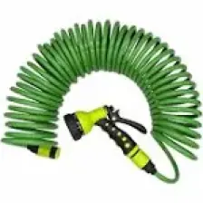 Spring Garden Fıskiye Tabancalı Spiralli Hortum 15MT