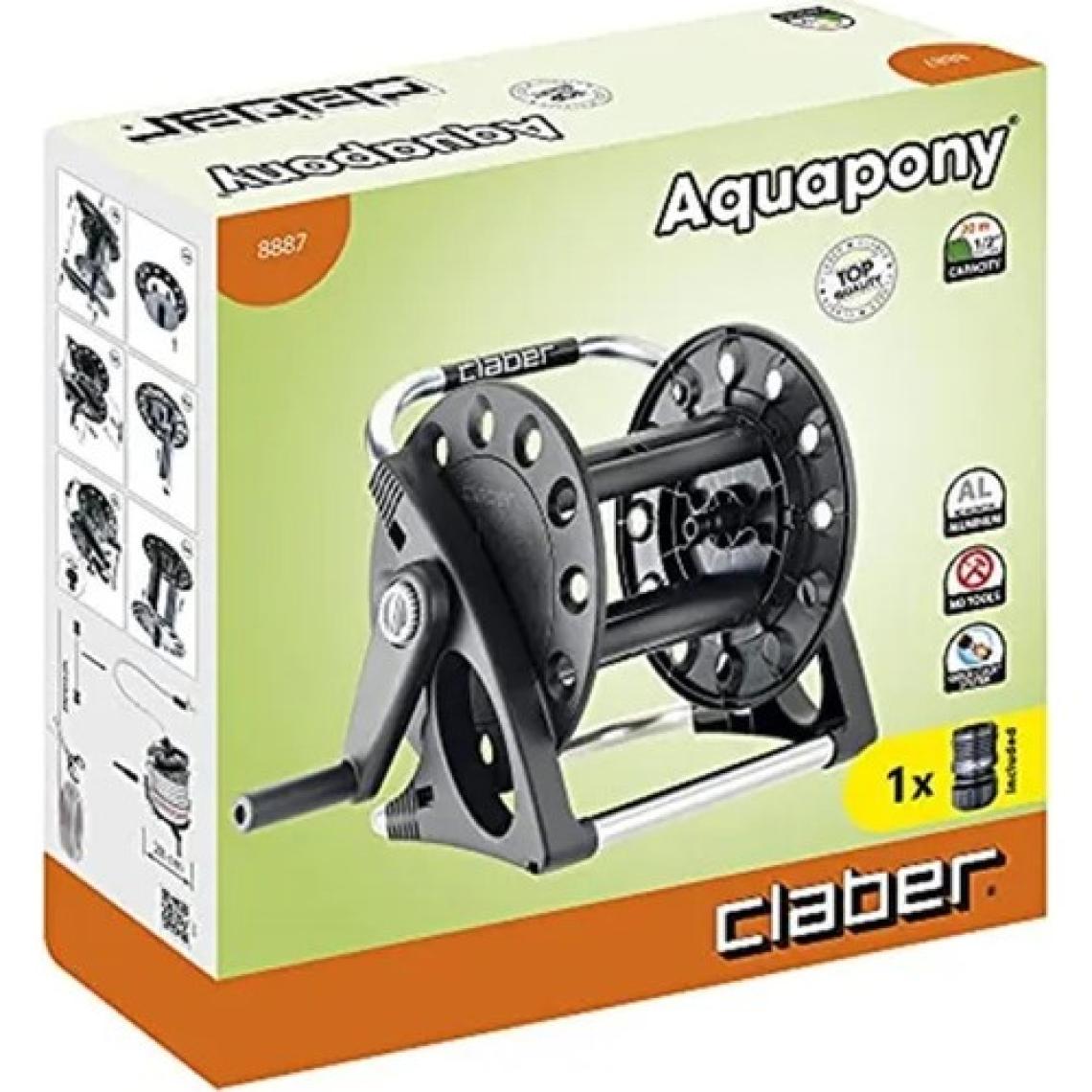 Claber Hortum Makarası Aquapony 20MT Claber 8887