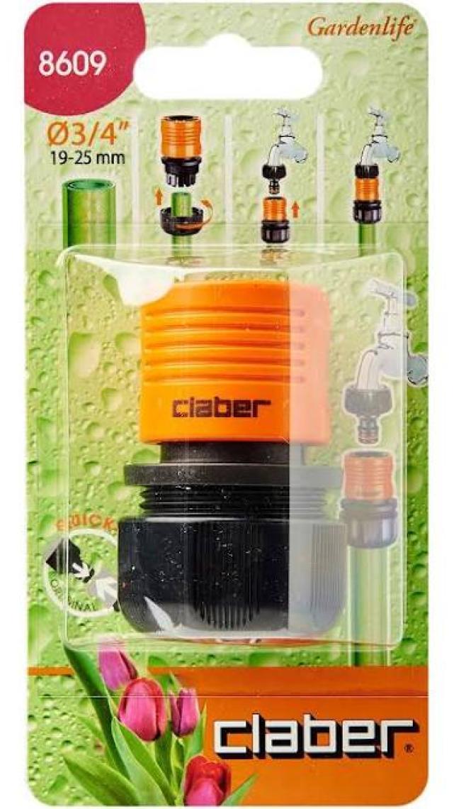 Claber 8609 Otomatik Musluk Bağlantı 3/4"