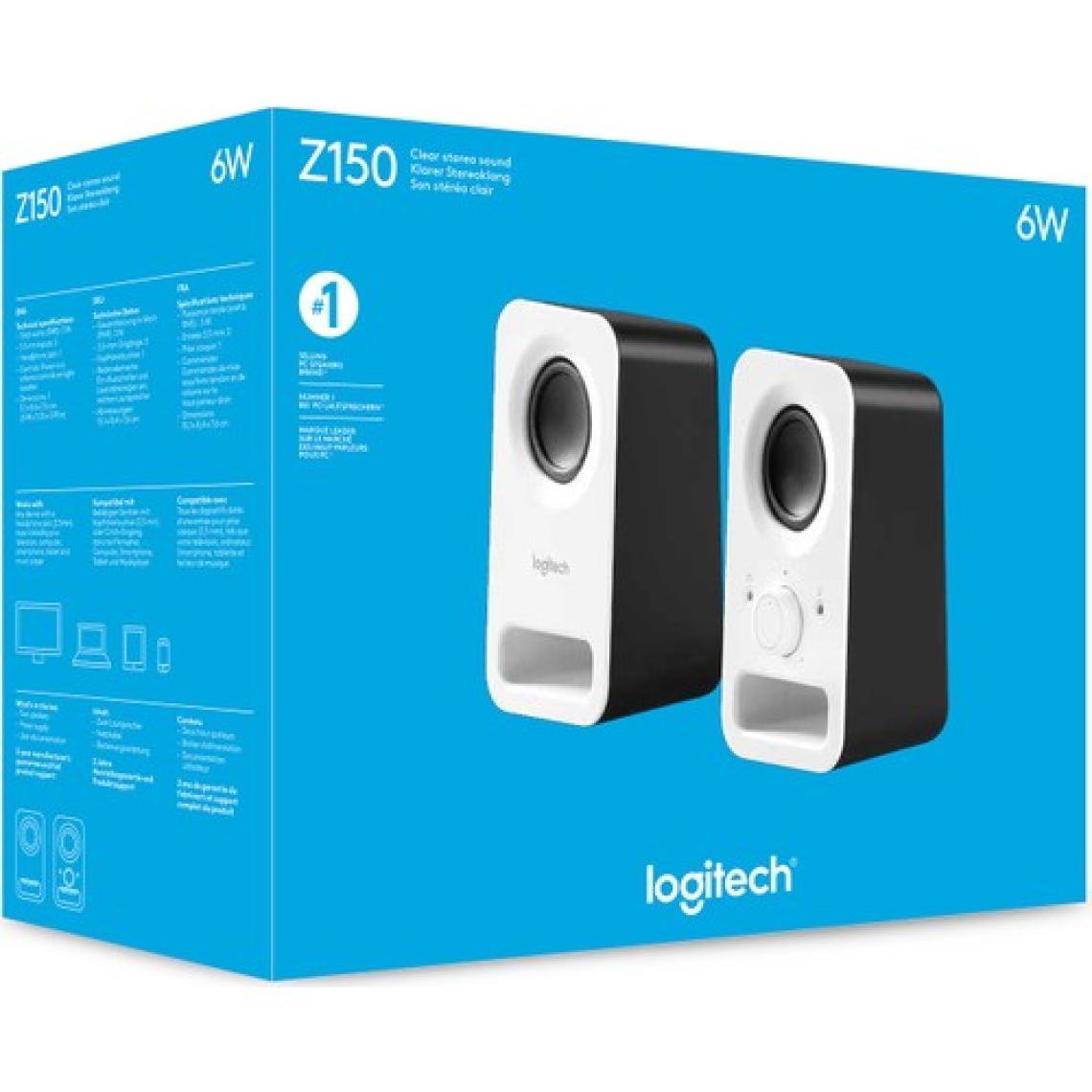 Logitech Z150 1+1 6 W Beyaz Hoparlör
