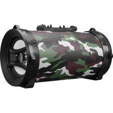 Mikado MD-BT30 Yeşil Kamuflaj Desenli Bluetooth AUX+USB+SD Kartlı Speaker