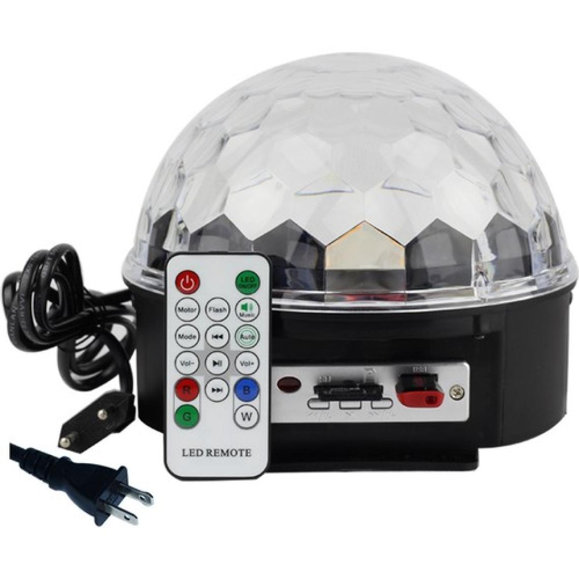 Kama Led Disko Topu Sd Kart Ve Usb Girişli Disko Işıklı Hoparlör