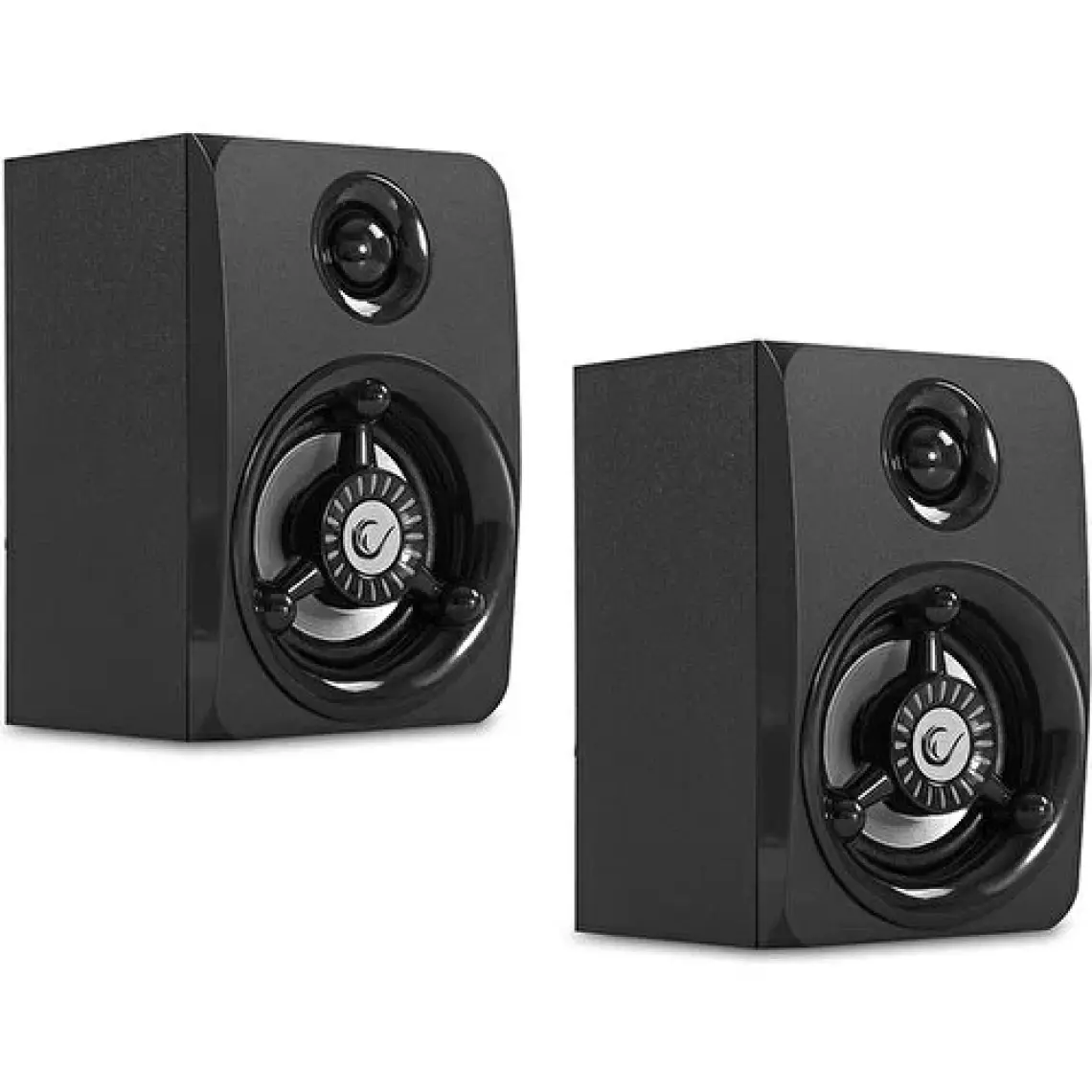 Rampage RMS-G8 2+1 25W Bluetooth +USB-SD-FM Rainbow Siyah Led Işıklı Oyuncu Ses Sistemi