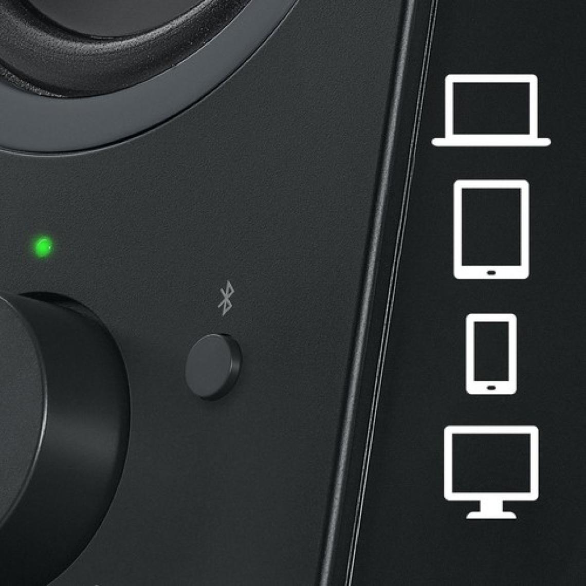Logitech Z207 10 Watt 2.0 Bluetooth Hoparlör - Siyah