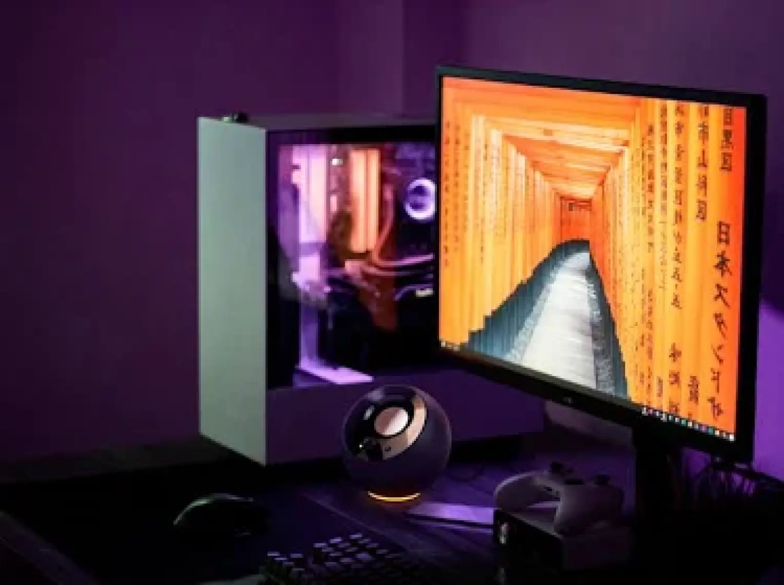 Creative Pebble SE Siyah 16W RGB Aydınlatmalı USB-C Stereo Multimedya Hoparlör Seti