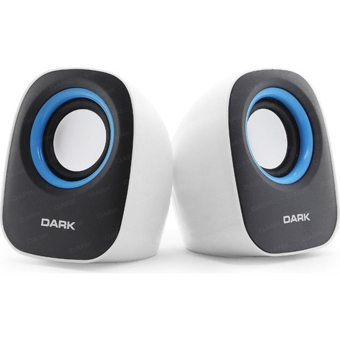 Dark SP100B 1+1 Multimedia USB Speaker Siyah