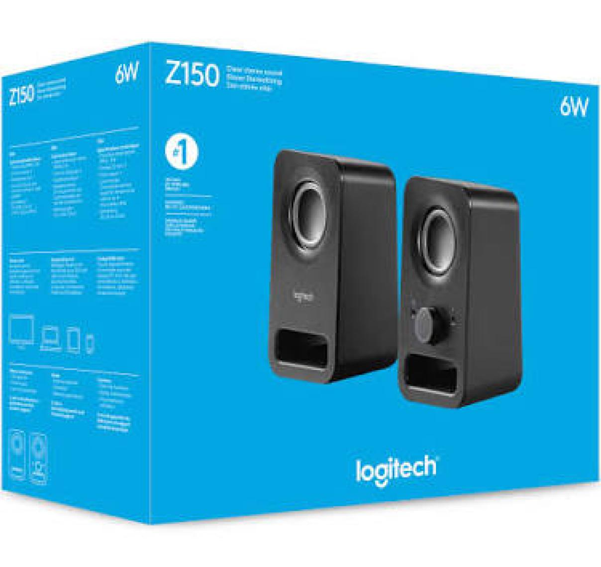 Logitech Z150 2.0 Multimedya Hoparlör - Siyah