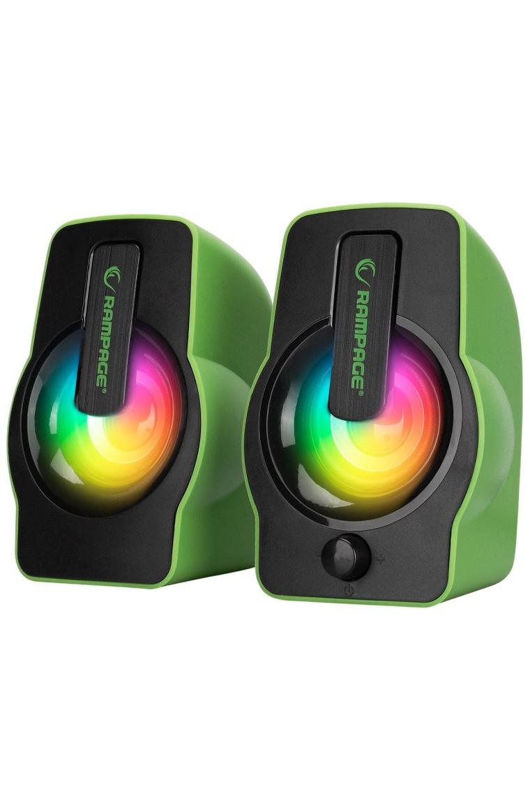 Rampage RMS-G7 Falsetto 2.0 6 Watt 50Hz-20KHz Kırmızı Multimedia 5V USB Speaker