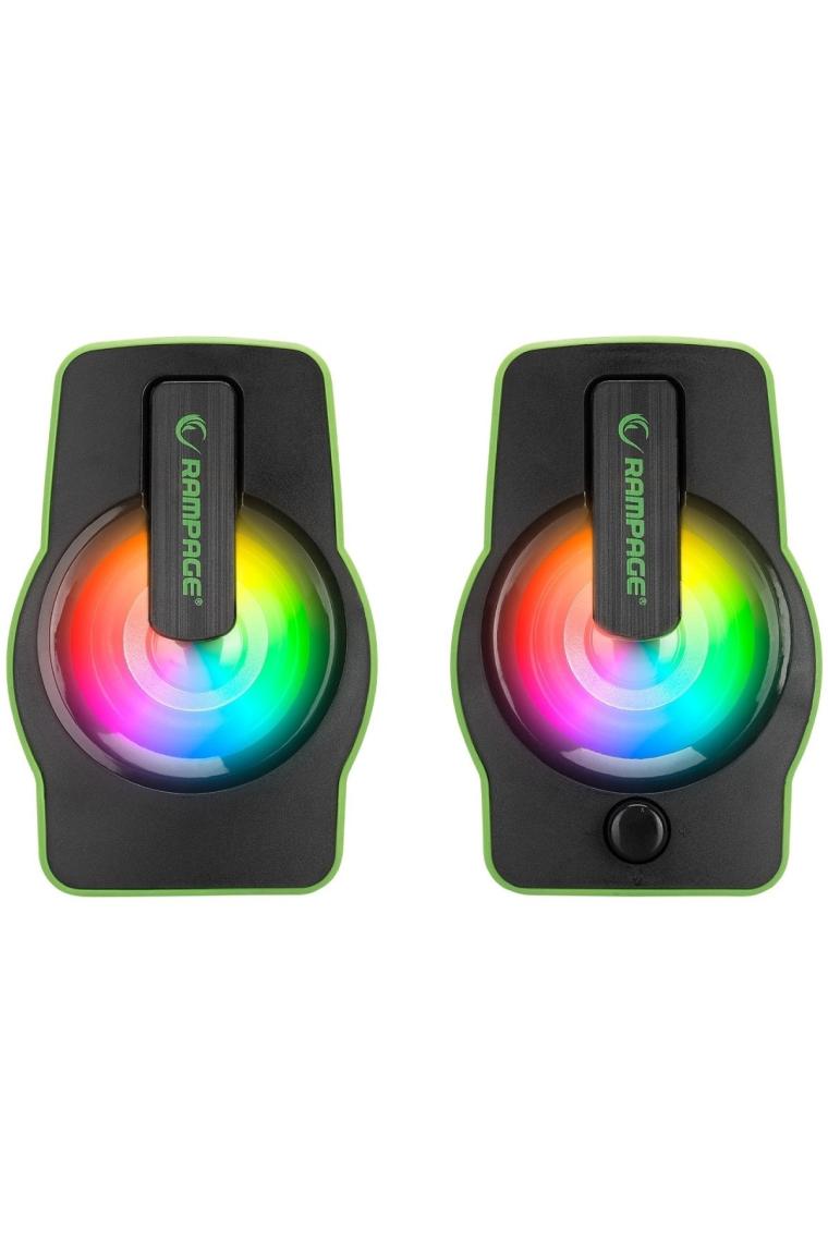 Rampage RMS-G7 Falsetto 2.0 6 Watt 50Hz-20KHz Kırmızı Multimedia 5V USB Speaker