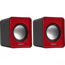 Snopy Sn-66 2.0 Kırmızı Usb Speaker Sn-66-K