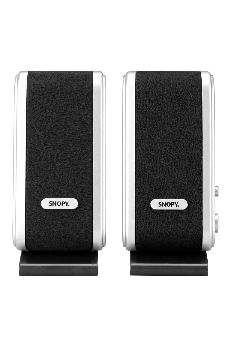 Sn-820 2.0 Siyah/gümüş Lcd Ince Tasarım Usb Speaker