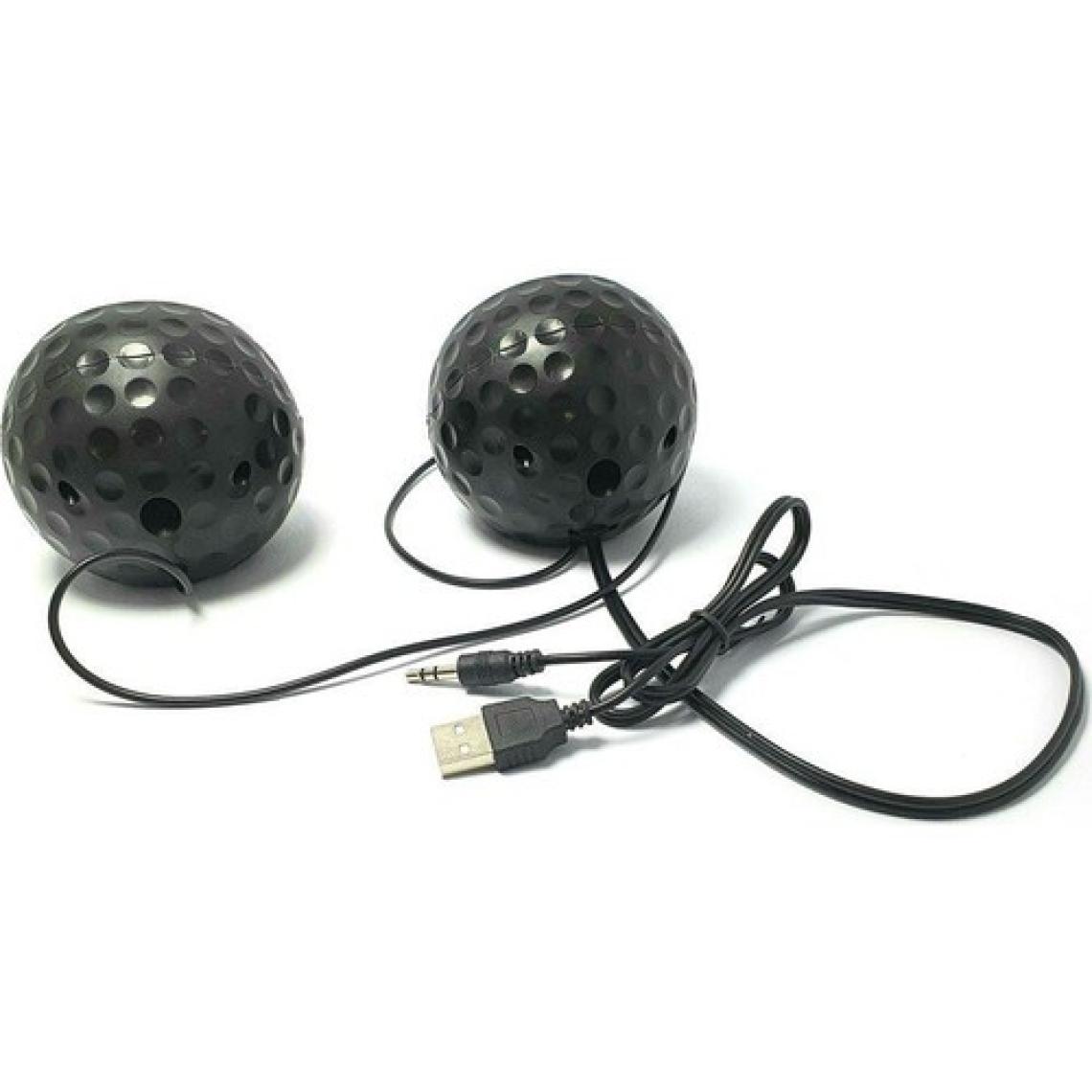 Magicvoice 1+1 USB Mini Speaker Siyah